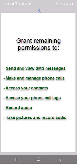 Image: Accept remaining permissions