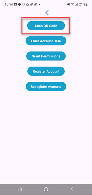 Image: Click scan QR code