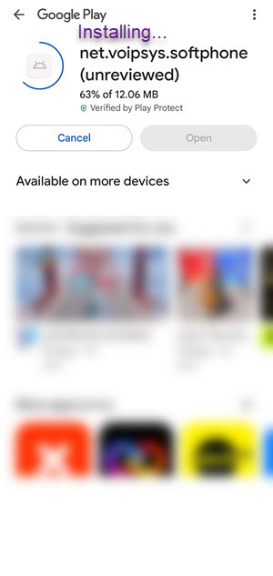 Image: Installation in Progress