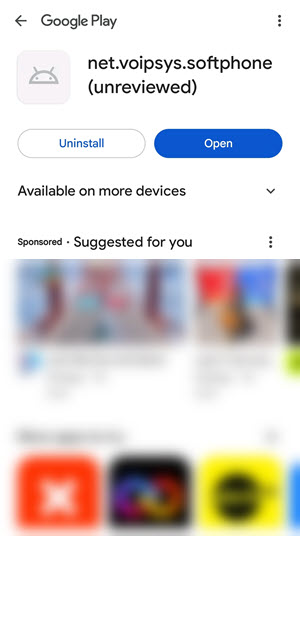 Image: Installation Completed. Open App.